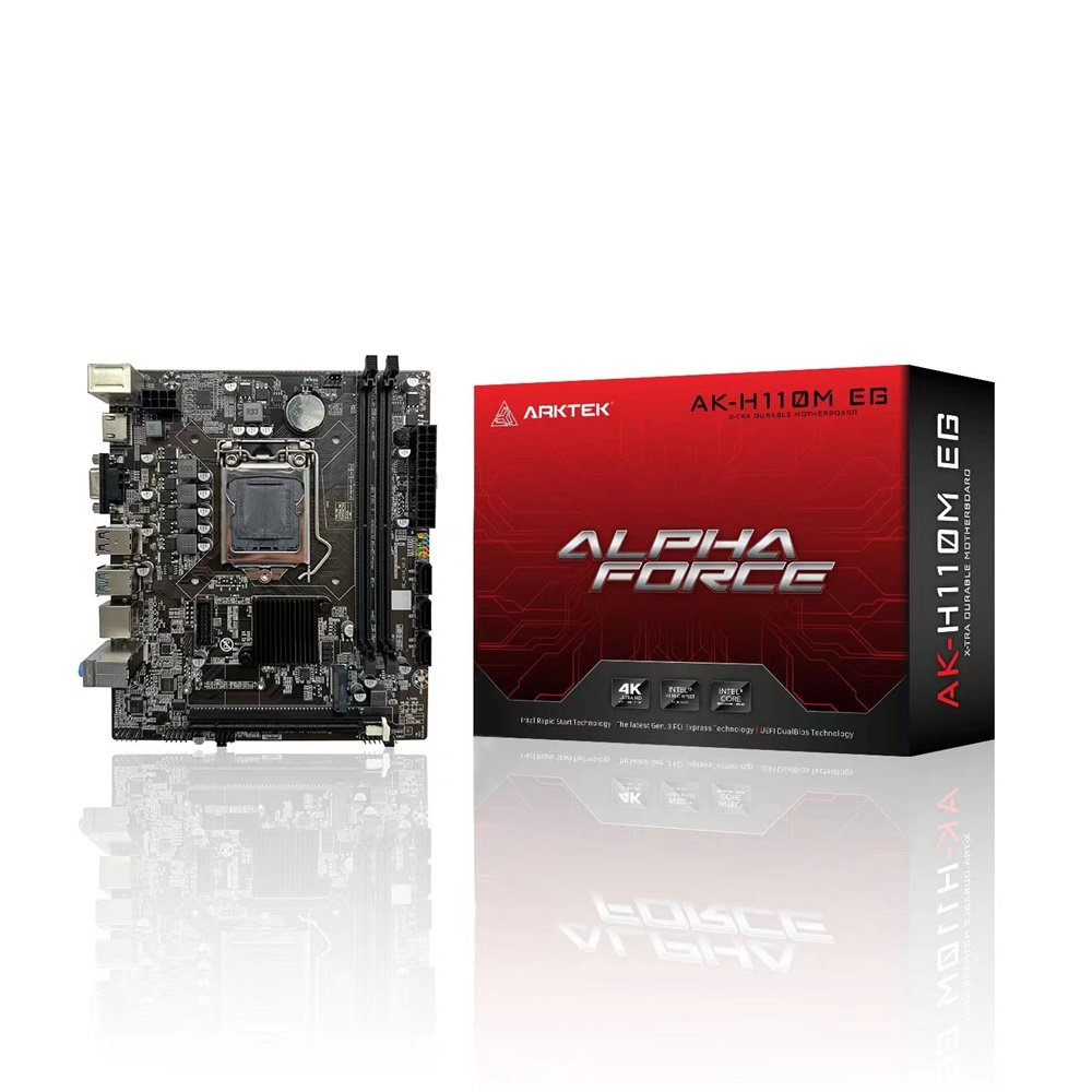Motherboard Arktek H110M EG LGA1151 DDR4 Micro ATX Open Box