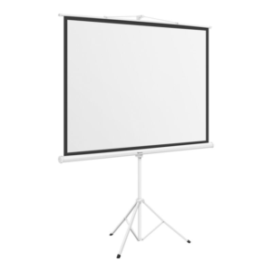 Telón con Trípode Steren PRO-014 84" 4:3 2.23x2.13m Pantalla de Proyección