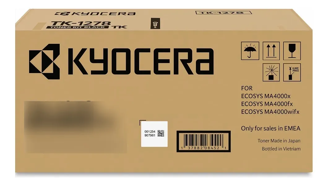 Cartucho de Tóner Original Kyocera TK-1278 Black para ECOSYS MA4000 Series