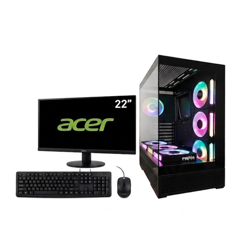 PC Power Group G127162SB | Intel Core i7-12700 | 16GB RAM RGB | 512GB SSD | MSI B760M-G