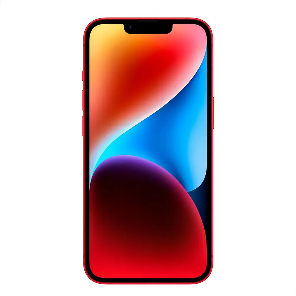 iPhone 14 256GB Rojo eSIM Apple A15 Bionic 5G Cámara Dual – Open Box