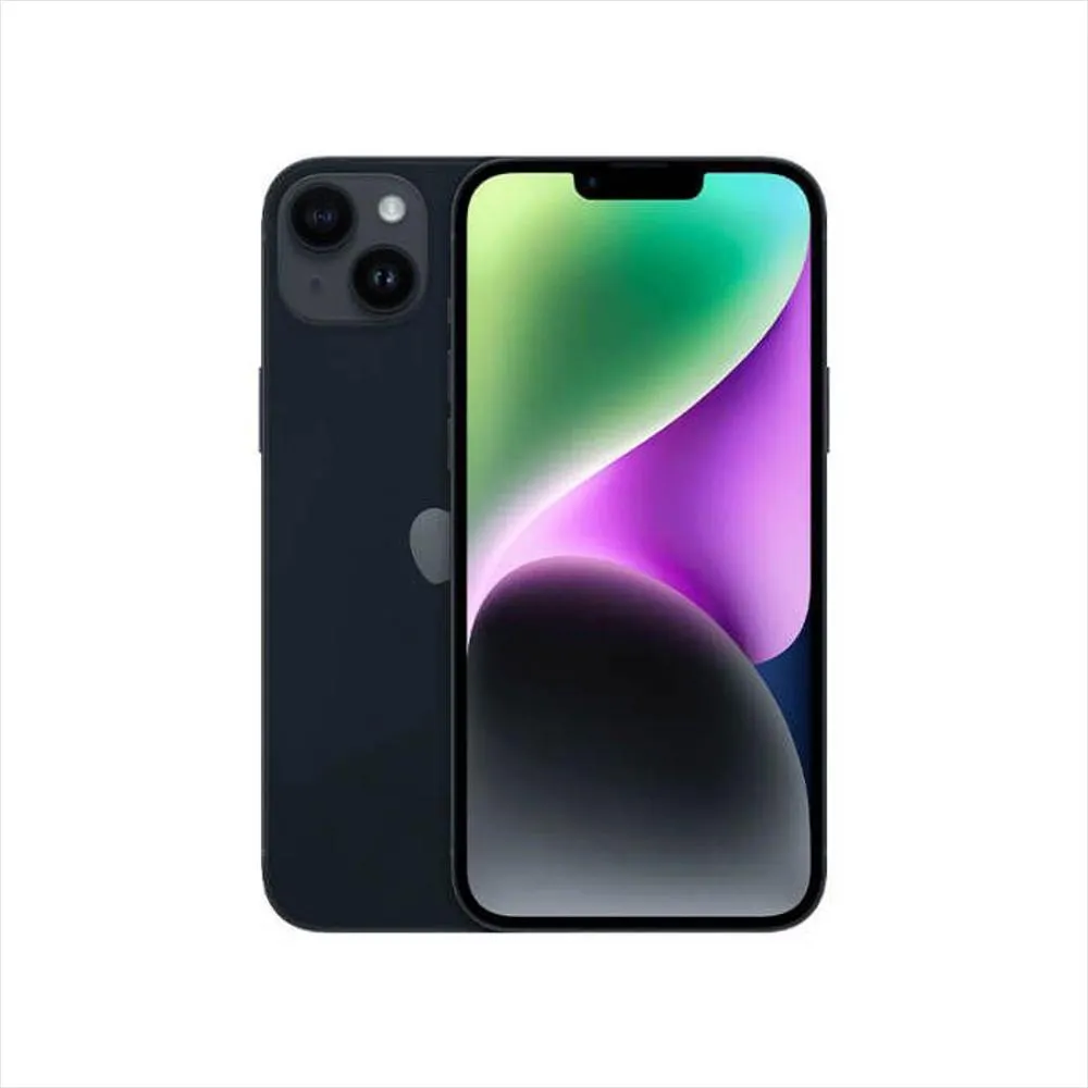 iPhone 14 Plus 128GB Negro eSIM Apple A15 Bionic 5G Pantalla 6.7" – Open Box