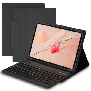 Protector Universal Tablet 9.7" a 11" con Teclado Bluetooth y Soporte Lápiz