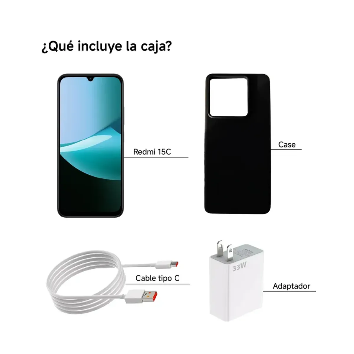 CELULAR XIAOMI REDMI 15C 8GB 256GB 25078RA3EL
