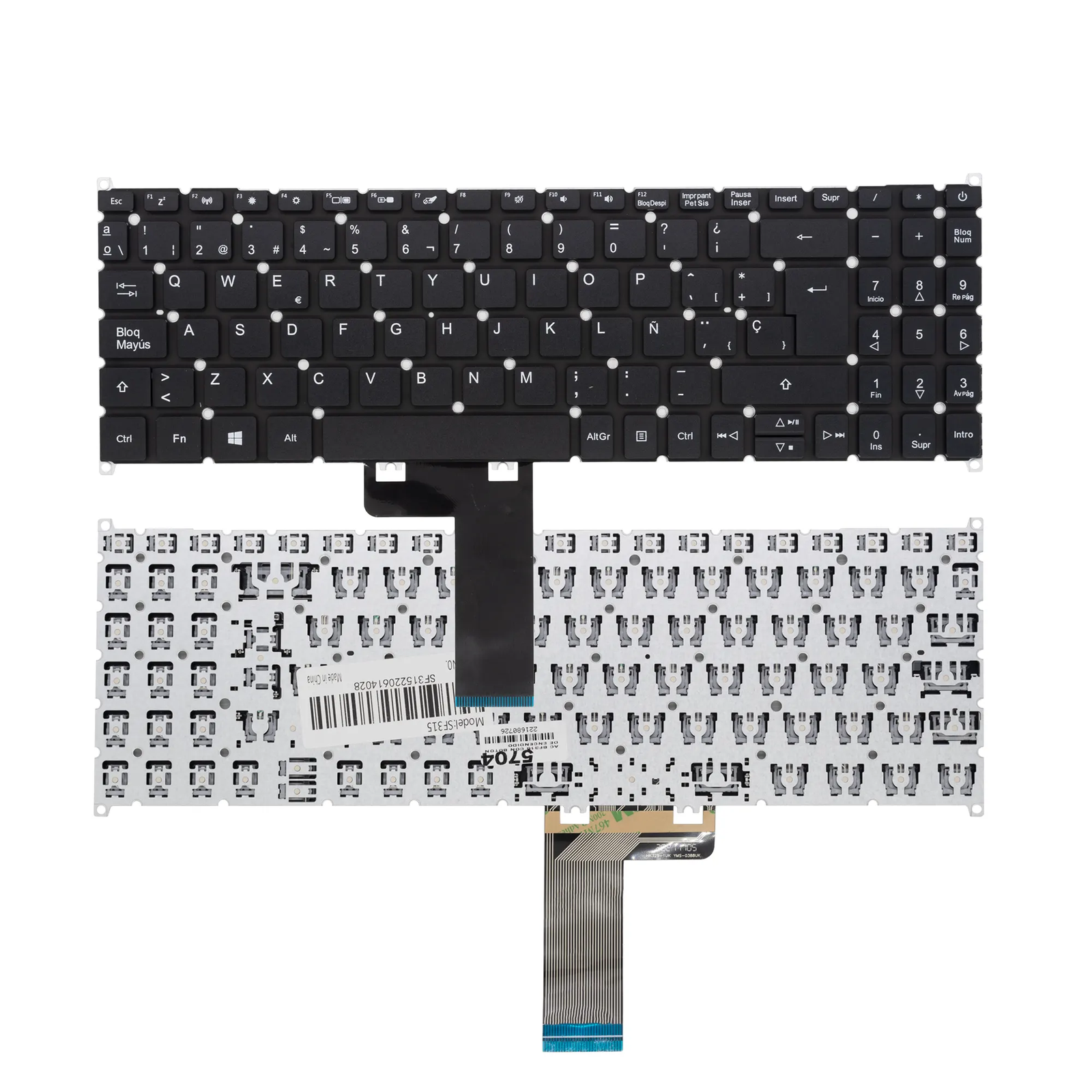 Teclado para Portátil Acer Swift 3 SF315 Ref 5704 Español