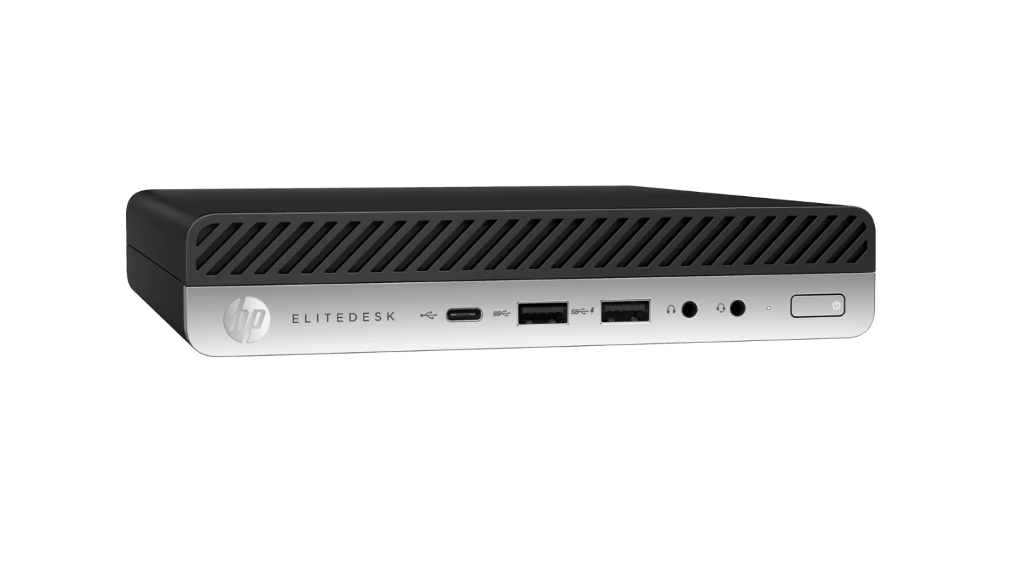 CPU HP ELITEDESK MINI CORPORATIVA CORE I5 7° GENERACION 8GB 256GB VGA DISPLAY PORT LICENCIA WINDOWS 11 PRO - OPEN BOX