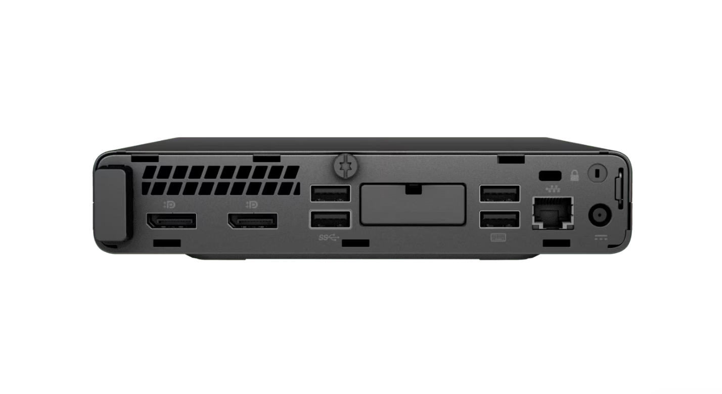 CPU HP ELITEDESK MINI CORPORATIVA CORE I5 7° GENERACION 8GB 256GB VGA DISPLAY PORT LICENCIA WINDOWS 11 PRO - OPEN BOX
