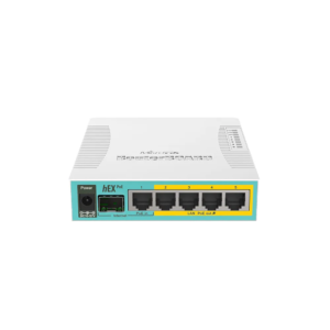 RouterBoard MikroTik hEX PoE RB960PGS 5 Puertos Gigabit SFP RouterOS L4 RouterBoard MikroTik hEX PoE RB960PGS 5 Puertos Gigabit SFP RouterOS L4