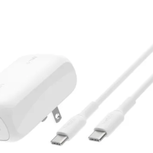 Cargador Belkin Dual 42W USB-C 30W + USB-A 12W con Cable USB Tipo C Cargador Belkin Dual 42W USB-C 30W + USB-A 12W con Cable USB Tipo C