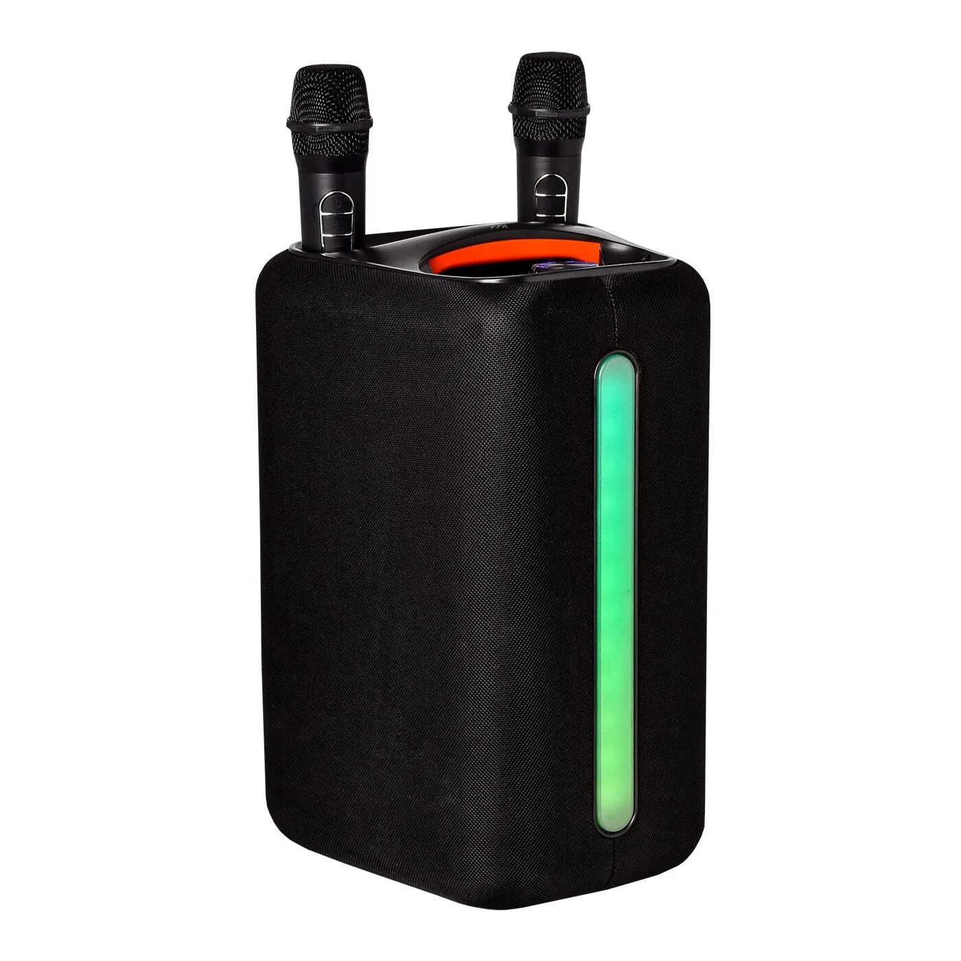 Parlante Bluetooth VTA Duett 80W VTA-82968 con 2 Micrófonos Inalámbricos Karaoke