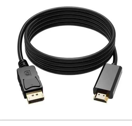 Cable HDMI Macho a DisplayPort Macho 1.5M 4K 60Hz 100% Cobre Versión 1.4