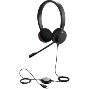 Diadema con Micrófono Jabra HSC060 ENC060 USB Cancelación de Ruido