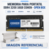 MEMORIA PARA PORTATIL DDR4 3200 16GB COHEN - OPEN BOX