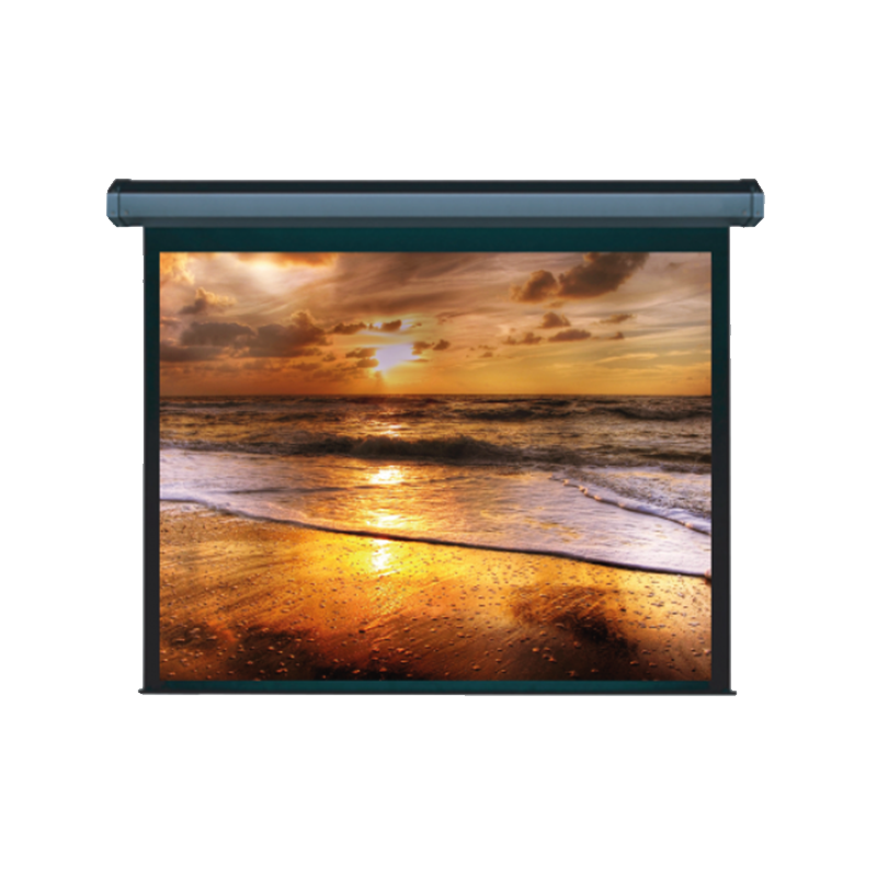 Telón Eléctrico Premium Solidview TL-183 165" 16:9 3.65x2.05m Control RF