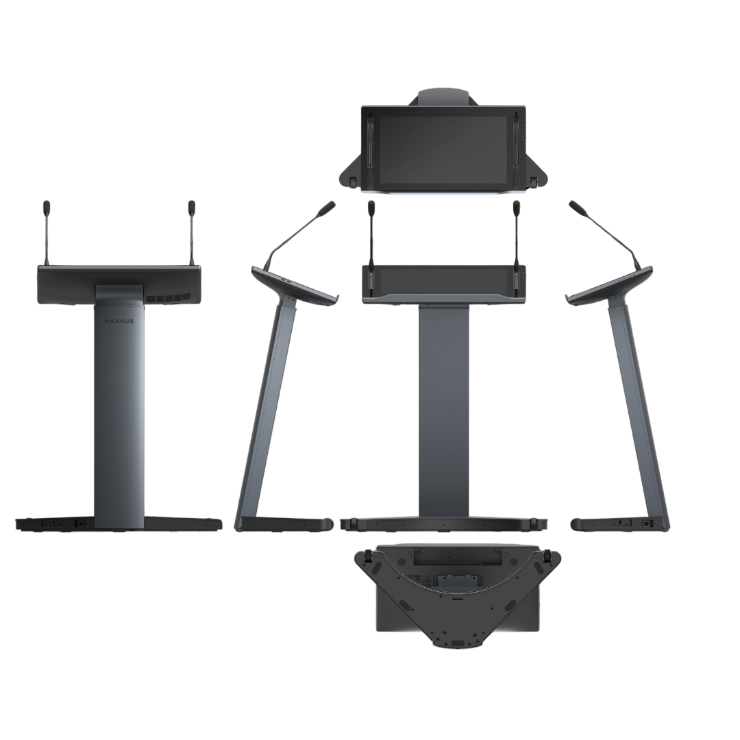 atril inteligente maxhub sl22mc podium tactil 21.5 pulgadas cambio de vistas