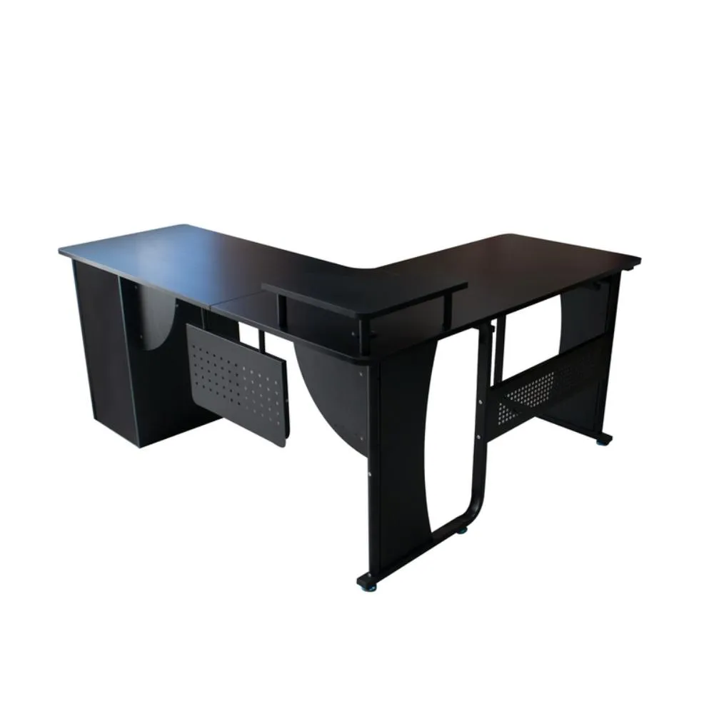 Escritorio gerencial en L Easy RX-D1167 negro