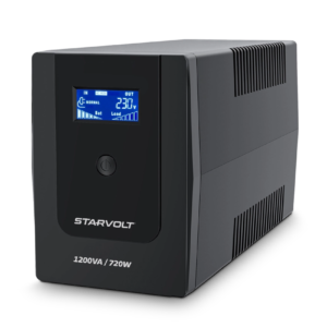 UPS Interactiva Star Tec 1200VA 600W 8 Tomas 110V UPS Interactiva Star Tec 1200VA 600W 8 Tomas 110V