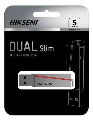 Memoria USB HIKSEMI 64GB Dual USB-C y USB-A