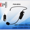 Diadema con Micrófono Inalámbrico Prophonic FUH-001C UHF