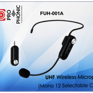 Diadema con Micrófono Inalámbrico Prophonic FUH-001C UHF Diadema con Micrófono Inalámbrico Prophonic FUH-001C UHF