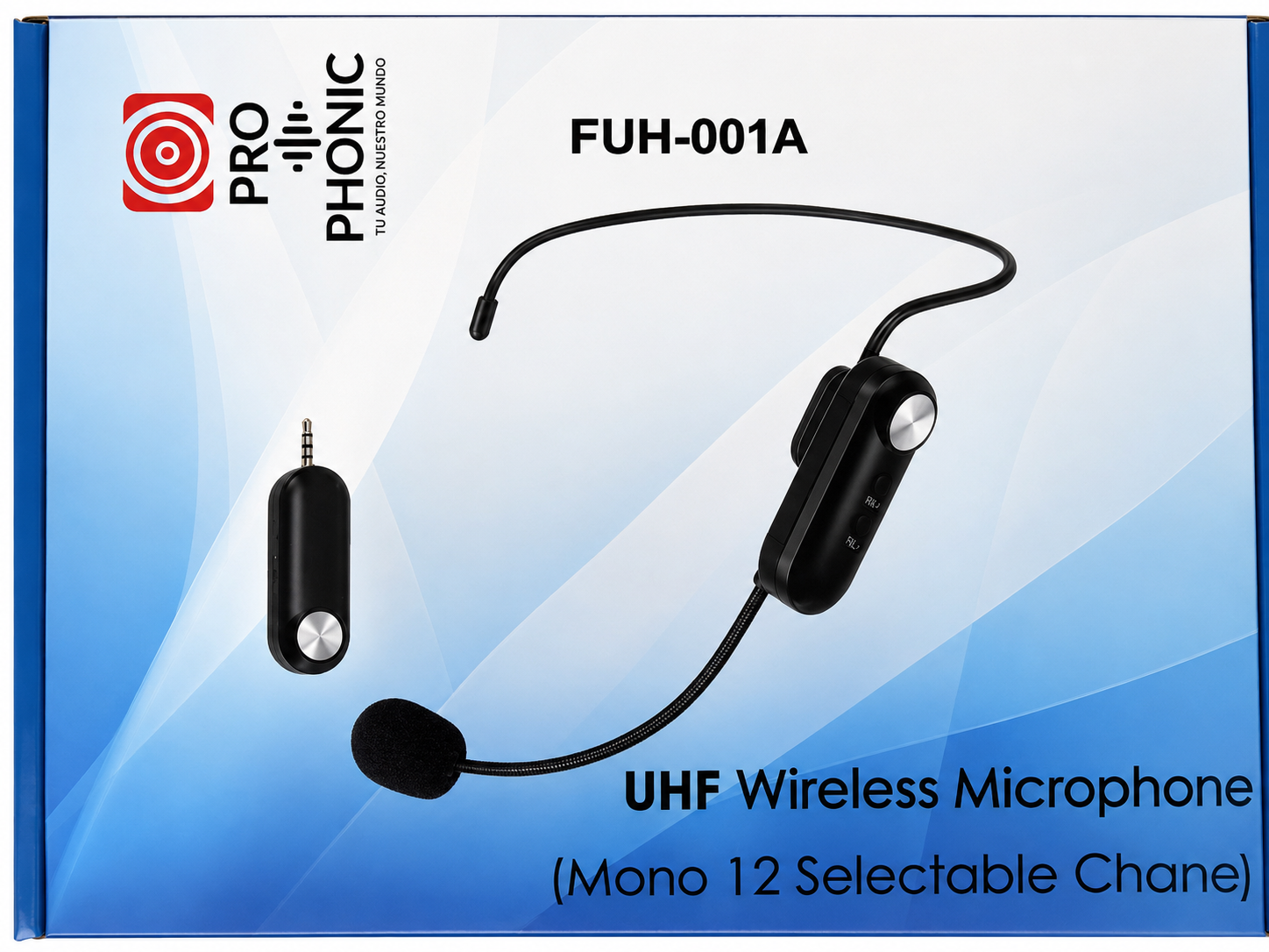 Diadema con Micrófono Inalámbrico Prophonic FUH-001C UHF