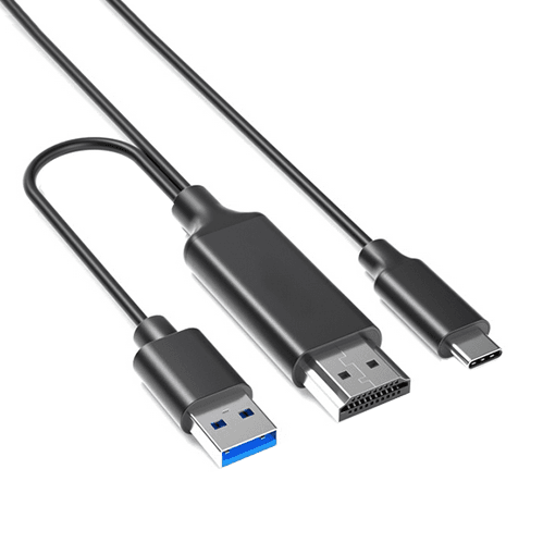 Cable Convertidor Activo Kamyl HDMI a USB-C 4K 60Hz 1,8 m KMHD2UC460