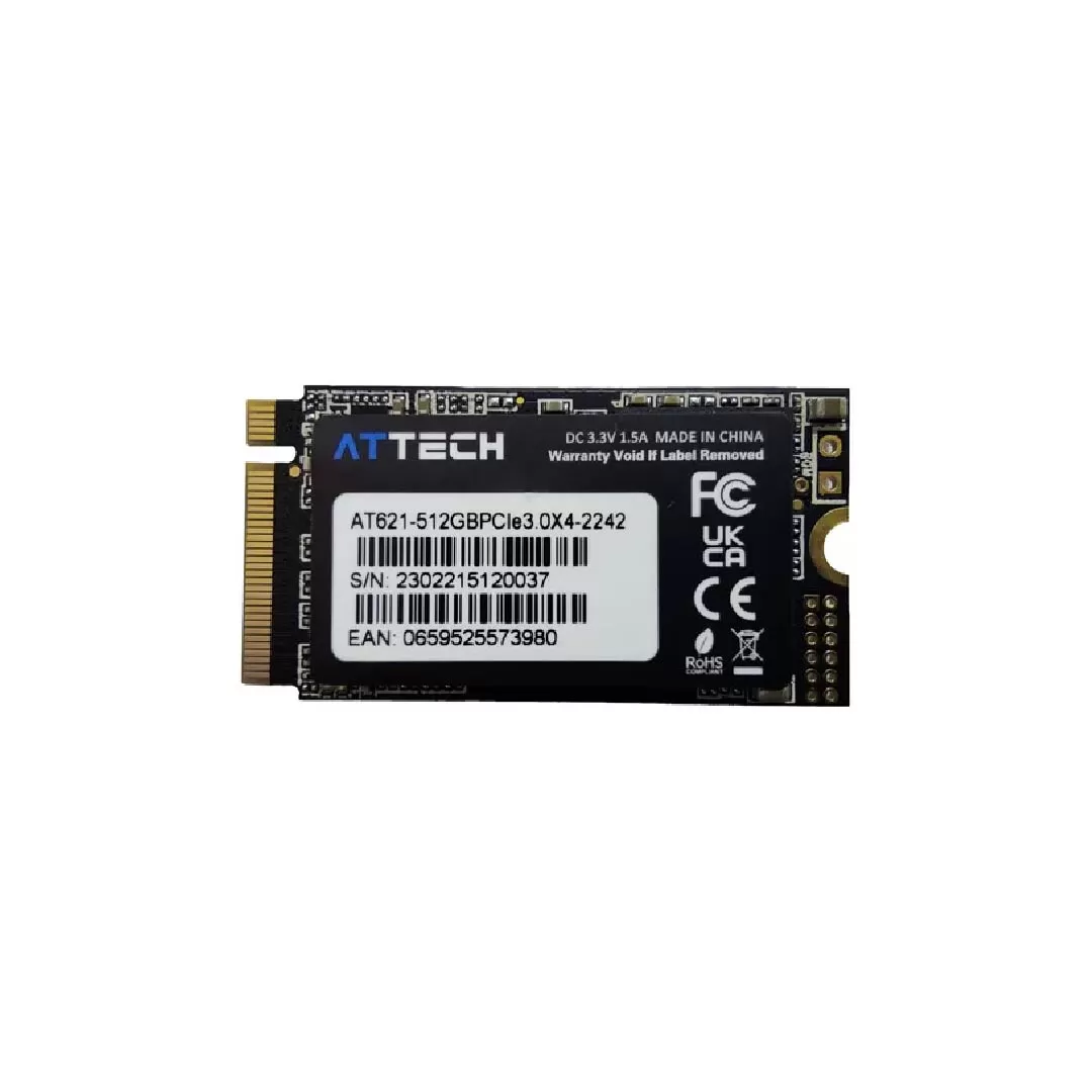 SSD Attech AT621 512GB M.2 2242 NVMe PCIe 3.0 x4