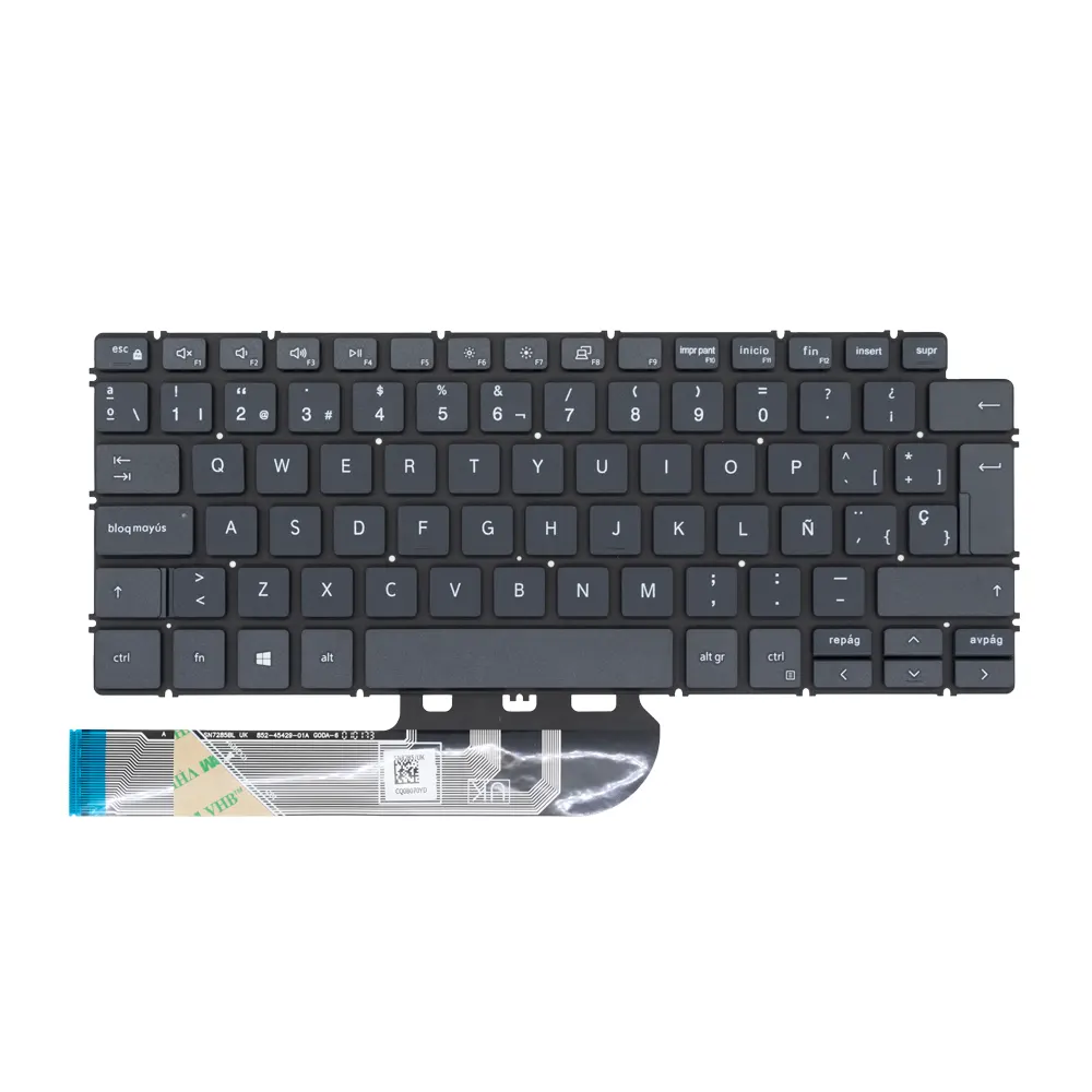 Teclado para Portátil Dell Inspiron 13 5390 y 14 7490 Ref. 6055 Teclado para Portátil Dell Inspiron 13 5390 y 14 7490 Ref. 6055