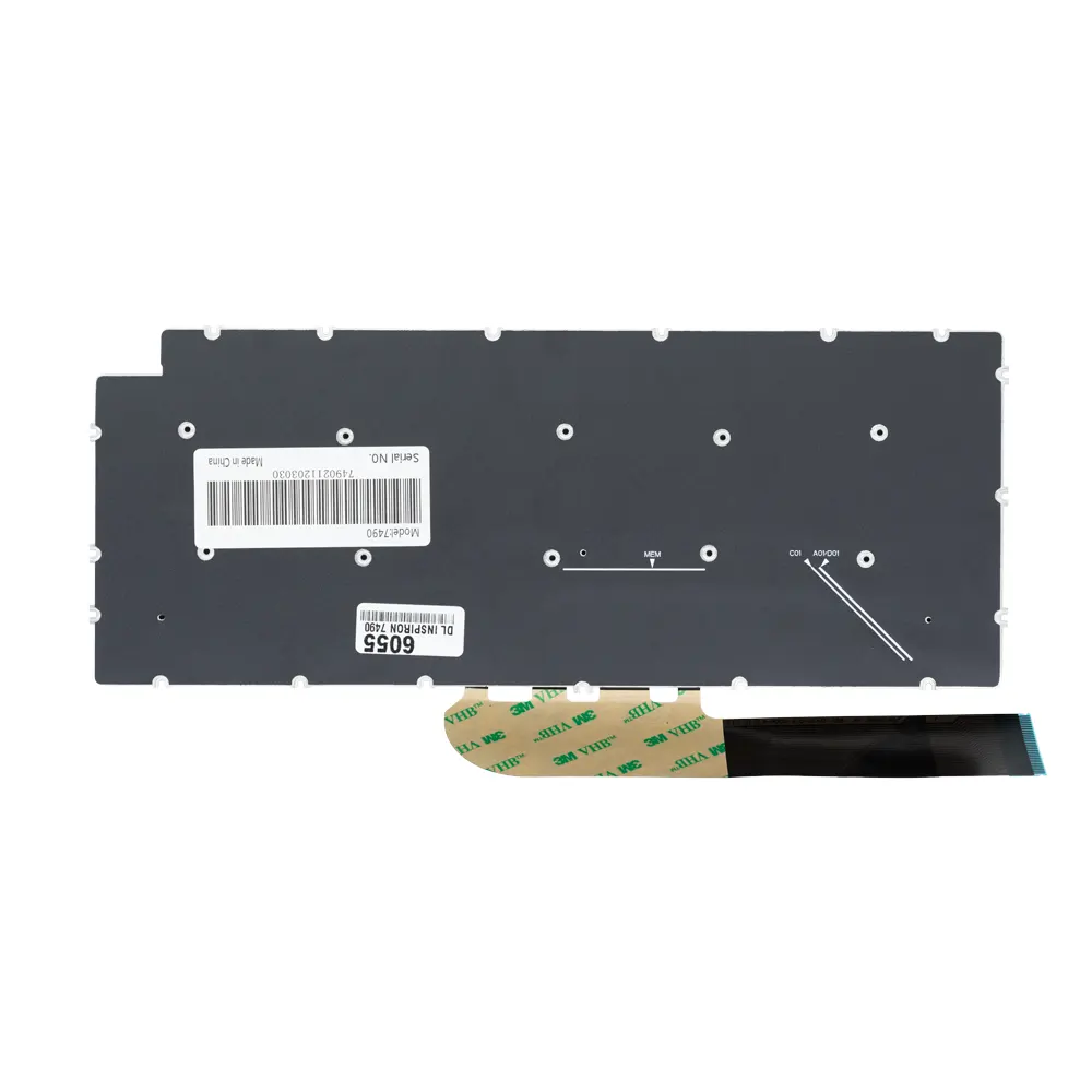 Distribución de teclas del teclado Dell Inspiron 5390 7490