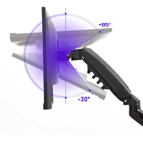 Brazo articulado con resorte a gas NB F150-G para monitor