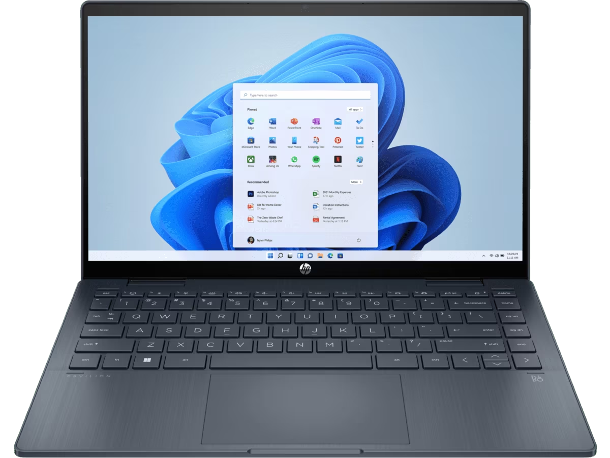 Portátil HP Pavilion x360 con lápiz HP recargable