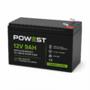 Batería Sellada 12V 9Ah Powest Recargable para UPS y Sistemas de Alarma