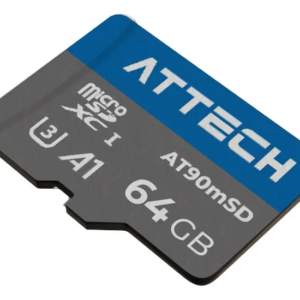 Memoria Micro SD Attech AT90MSDC10U3 64GB A1 V30 90MB/s