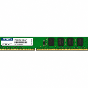 Memoria RAM Attech DDR3L 8GB 1600MHz para PC Memoria RAM Attech DDR3L 8GB 1600MHz para PC