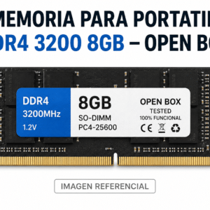Memoria para Portátil DDR4 8GB 3200 SODIMM Open Box
