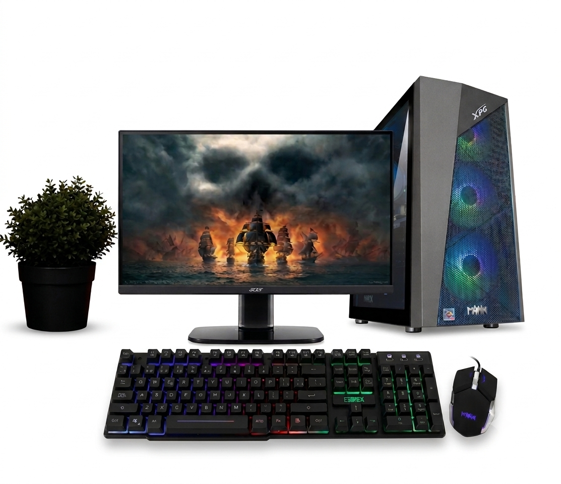 PC de Escritorio Power Group R87162FSR6N AMD Ryzen 7 8700F RTX 3050 6GB 16GB DDR5 500GB SSD