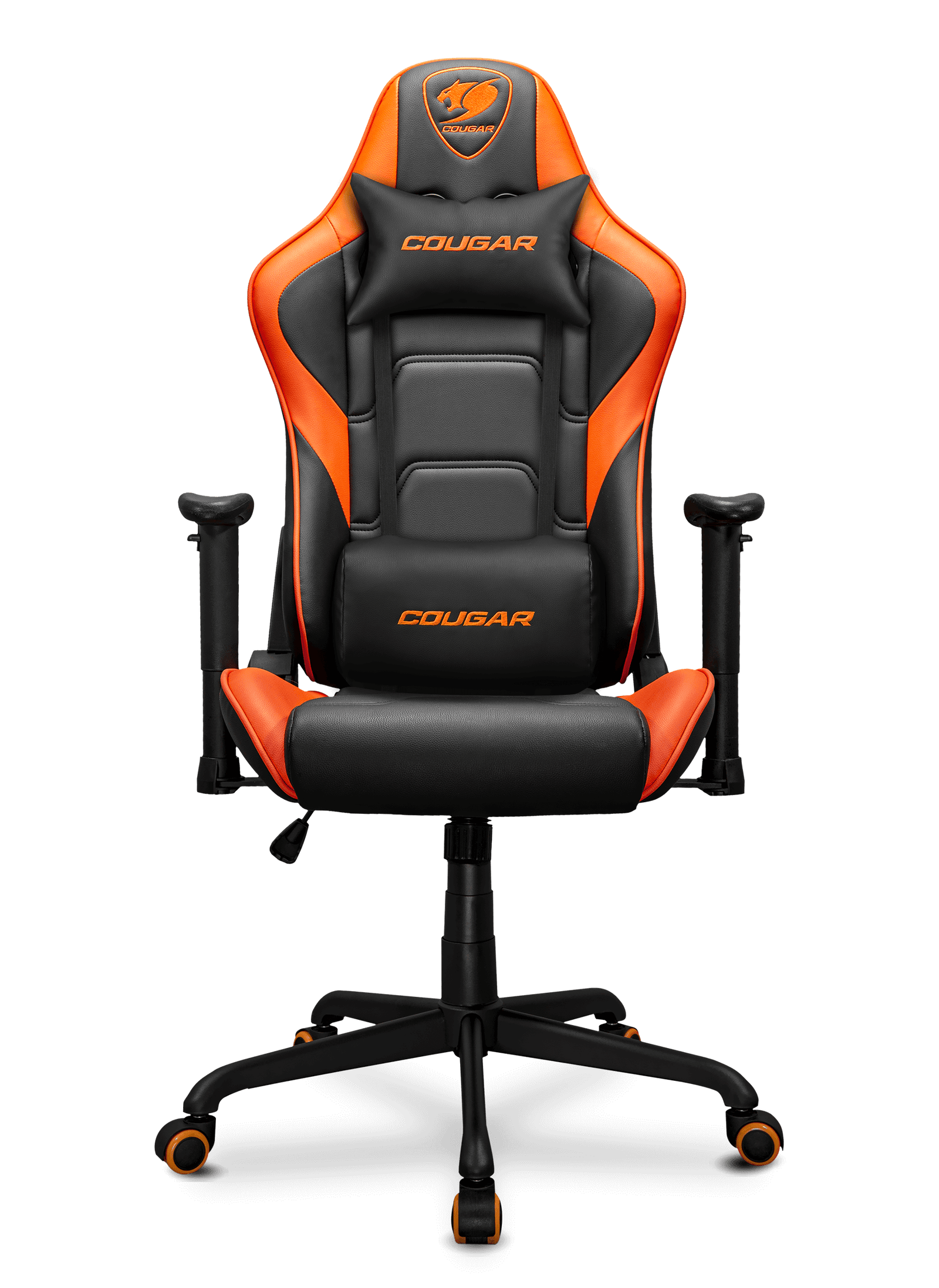 Silla Gamer Cougar Armor Elite PVC Negro/Naranja