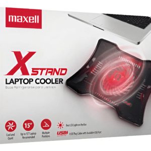 Base Refrigerante Maxell LC-2 para Portátil de hasta 15″ con Ventilador USB