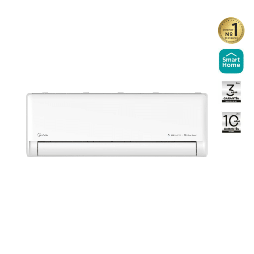 Aire Acondicionado Midea AI Ecomaster Pro Inverter 12.000 BTU 110V WiFi Clase B R32