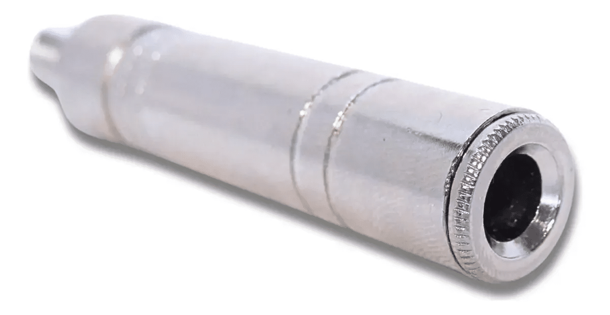 Conector Jack Roxtone RJ3FP-BG 6,3 mm Estéreo Hembra Aéreo con Seguro
