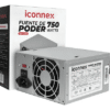 Fuente de Poder iConnex INX-750W 750W ATX para PC